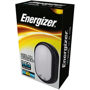 Energizer LED PIR Oval Bulkhead IP54 15W 4000K