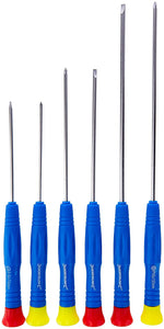 Extra Long Precision Screwdriver Set 6Pce