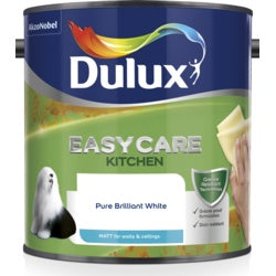 Dulux Easycare Kitchen Matt 2.5L Pure Brilliant White