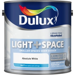 Dulux Light & Space Matt 2.5L Absolute White