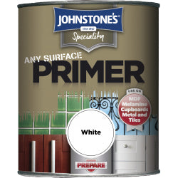 Johnstone's Any Surface Primer 250ml White