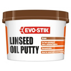 Evo-Stik Multi-Purpose Linseed Oil Putty 1Kg Brown