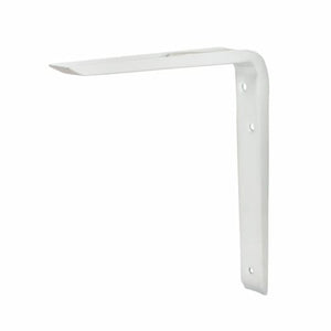 10x8" (250x200mm) Reinforced Bracket White