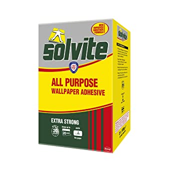Solvite All Purpose Wallpaper Adhesive 20 Roll Plus 50%