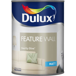 Dulux Feature Wall Matt 1.25L Overtly Olive