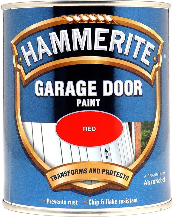 Hammerite Garage Door Enamel 750ml Red
