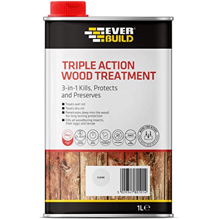 Everbuild Triple Action Wood Treatment 1Ltr