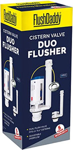 1.5" Dual Flush Drop Valve B/Pack With 2"