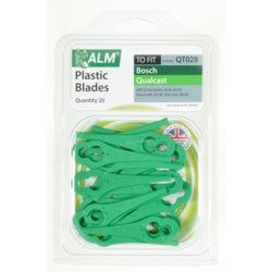 Alm Plastic Blades Pack Of 20