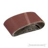 Silverline Sanding Belts 65x410mm 120 Grit