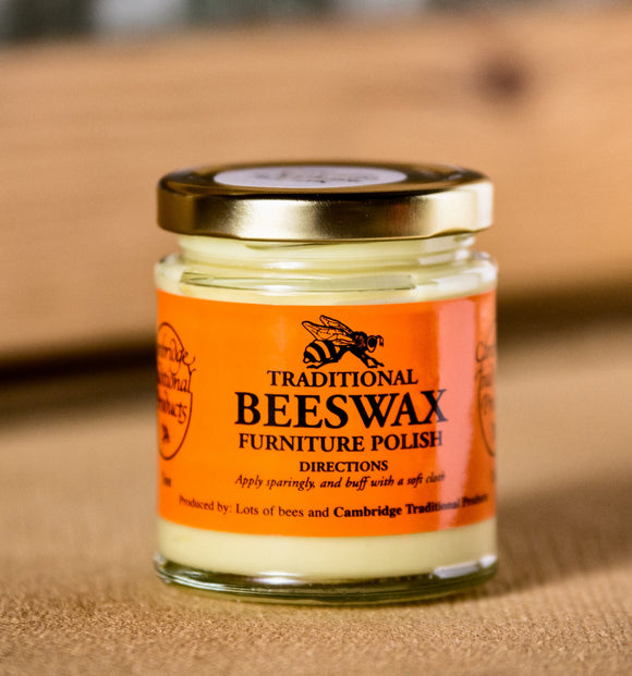 Cambridge Tradi Natural Beeswax Polish 5oz Jar