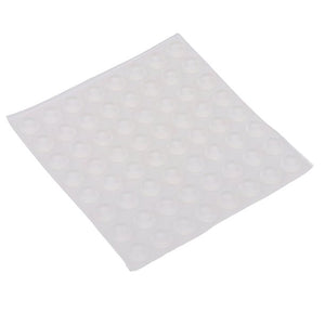 Self Adhesive Domed White Round Pads 12mm Pack of 24