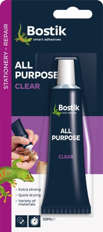 Bostik All Purpose Adhesive 50ml Blister