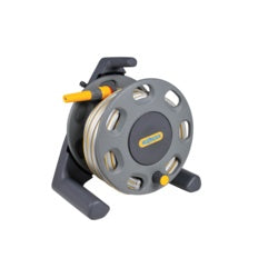 Hozelock Freestanding Compact Hose Reel With 25m Hose Re