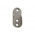 Oval Cp Wardrobe End Supports (Pack Of 2)