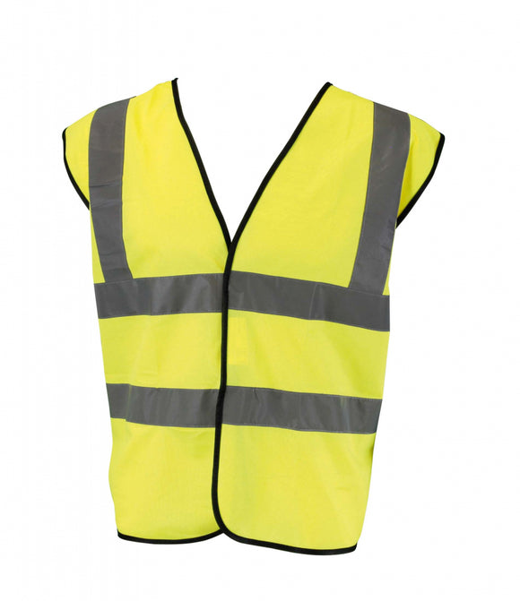 Hi-Vis Waistcoat Yellow - Child 7-9 (32In