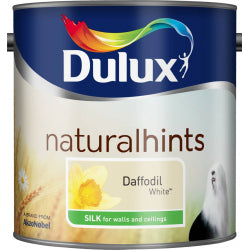 Dulux Natural Hints Silk 2.5L Daffodil White