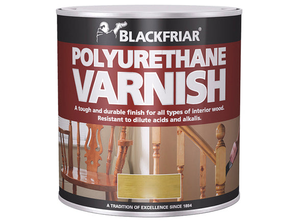 Blackfriars Polyurethane Varnish Gloss 500ml Walnut