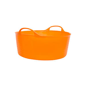 15Ltr Shallow Flexi Tubtrug Orange