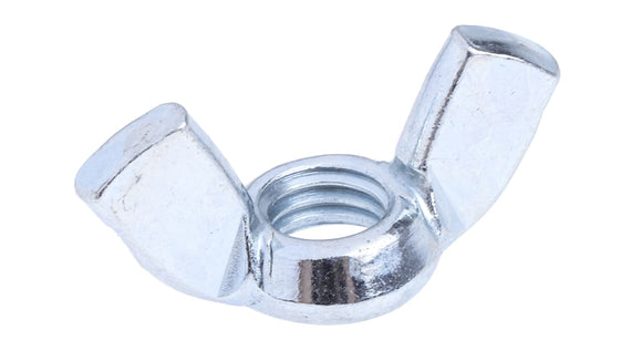 M8 BZP Steel Wingnuts Pack of 10