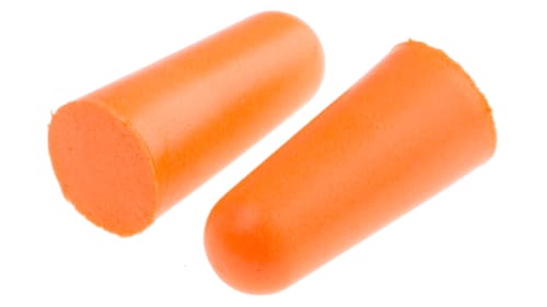 Orange Ear Plugs (Single Pair)