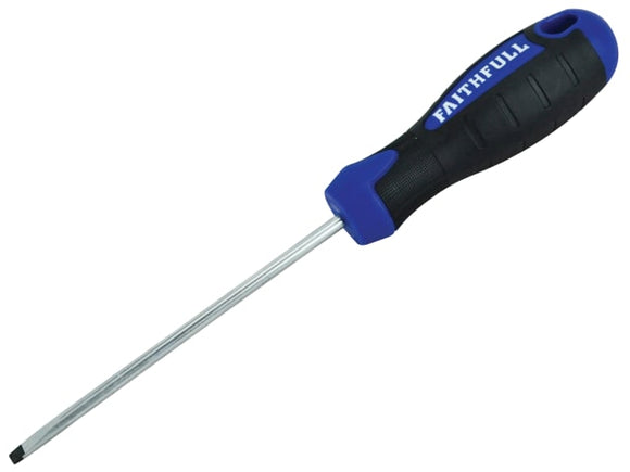 Slotted Parallel Soft Grip Screwdriver