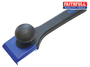 Faithful Wood Scraper Soft-Grip 4-Sided Blade