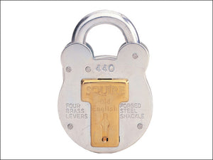 Squire 4-Lever Galvanised Steel - Old English Padlock 50mm