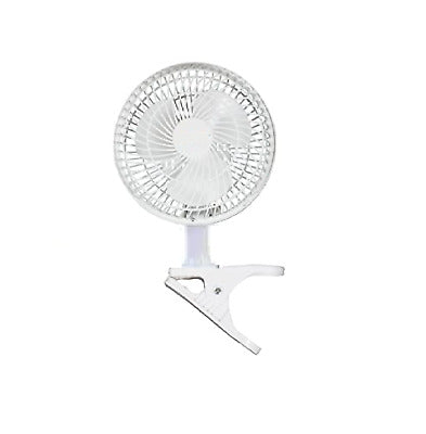 Pro-Elec Mains Clip On Fan White 6