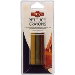 Liberon Retouch Crayons (3 Pack Bp) Oak