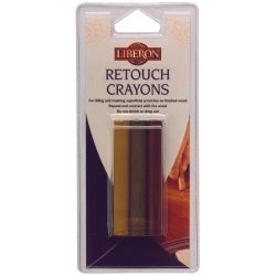 Liberon Retouch Crayons (3 Pack Bp) Mahogany