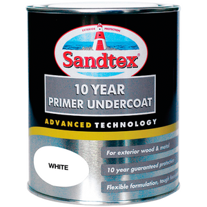 Sandtex 10Yr Primer & Undercoat White 750ml