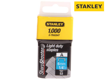 Stanley Staples Light 6mm (1000)