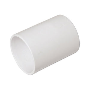 Solvent Weld Waste Str.Coupling 40mm WS08 White