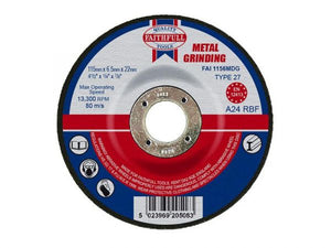 Faithful Metal Grinding Disc 115x6.5x22mm