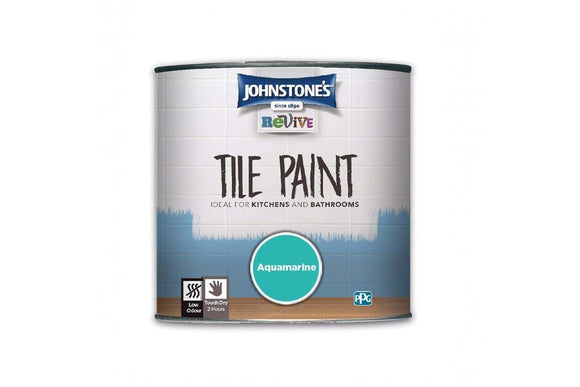 Johnstone's Tile Paint Aquamarine 750ml