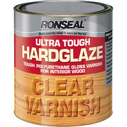 Ronseal Ultra Tough Varnish Hard Glaze 750ml