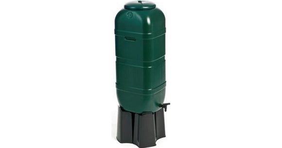 Ward Slim Line Water Butt Set 100L Green