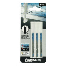 Piranha Metal Cutting Jigsaw Blade Pack 3