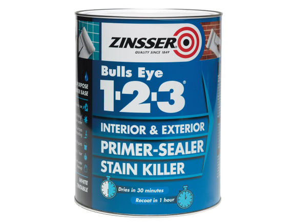 Zinsser Bulls Eye 123 Primer 1Ltr