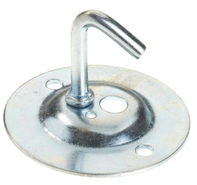 Ceiling Hook On Plate (Galv)