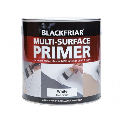 Blackfriars Multi Surface Primer 250ml Matt White