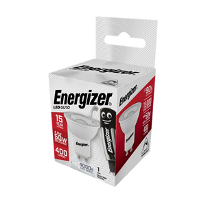 Energizer GU10 Cool White Blister Pack Dimmable 4.6w 375lm
