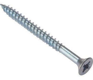 Twinthread Woodscrew BZP Csk Recess 1.3/4" x 10 (200)