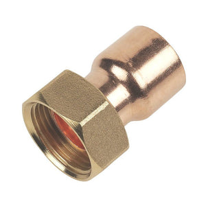 End Feed 22mm Straight Tap Connector