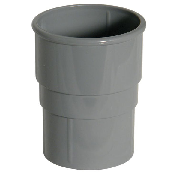 Grey Pipe Socket 68mm Rs1