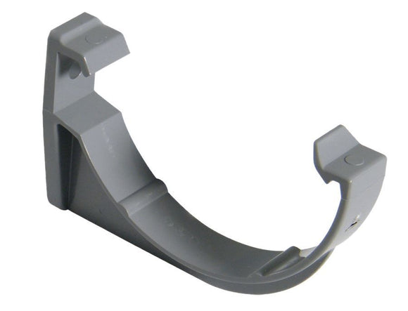 Grey Miniflo Fascia Bracket 76mm Rkm1