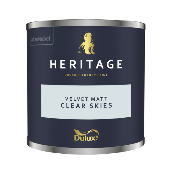 Dulux Trade Heritage Tester Clear Skies 125ml