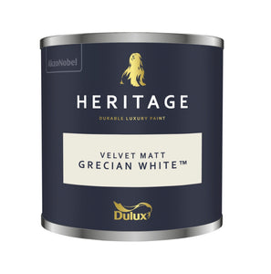 Dulux Trade Heritage Tester Grecian White 125ml