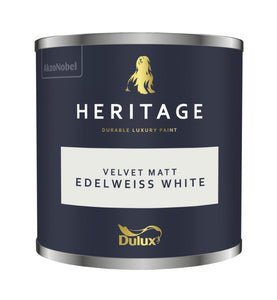 Dulux Trade Heritage Tester Edelweiss White 125ml